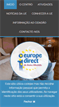 Mobile Screenshot of europedirect.adpm.pt